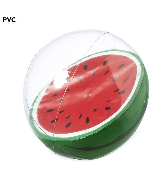 Pallone da spiaggia gonfiabile con disegni di frutta