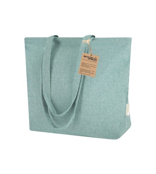 shopper borsa in cotone riciclato grande