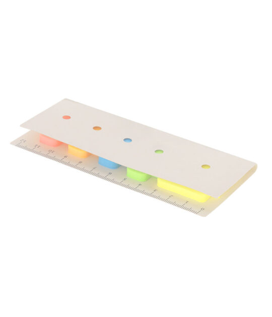 Blocco note adesive (postit) realizzato in cartone di latte riciclato